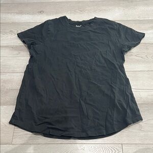 Madewell Classic Black Tee. Comfortable black top